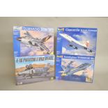 EX-SHOP STOCK: Four Revell boxed model kits in VG condition ,