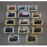 EX-SHOP STOCK: Fourteen Oxford diecast 1:76 models including Commercials and Haulage examples,