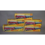 EX-SHOP STOCK: O Gauge: 5 x Rivarossi Treni Electrici Rolling Stock, boxed. Varying Conditions.