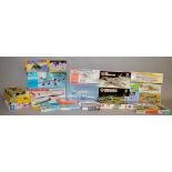 EX-SHOP STOCK: Twenty five boxed model aircraft kits by Heller, Lindberg, PM Models,