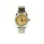 TUDOR - Circa 1950's Tudor Prince Oysterdate 34 Rotor Self-Winding stainless gents wristwatch,