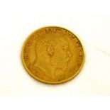 1909 half sovereign