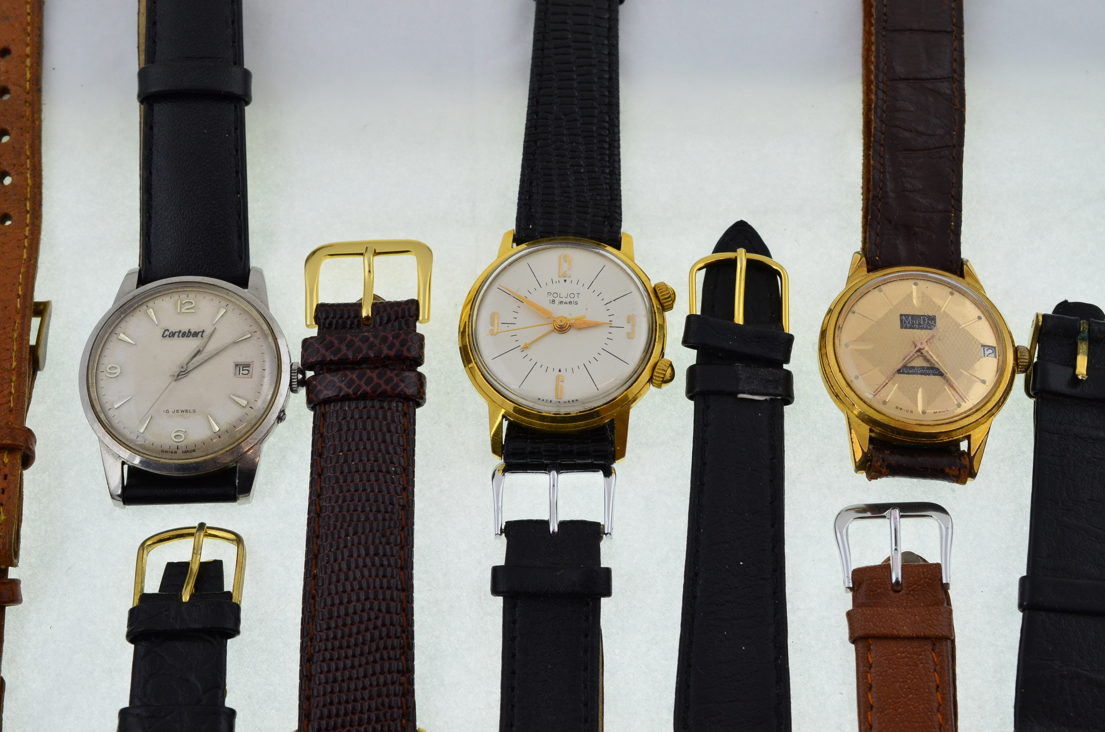 11 working mechanical wristwatches. - Image 2 of 2