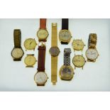 11 working mechanical wristwatches.