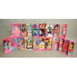 19 Barbie dolls by Mattel, which includes Baywatch Barbie, Holiday Season Barbie,