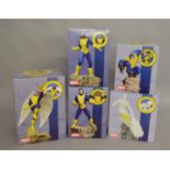 5 X-men Marvel Statues Diamond Select Toys and Collectables LLC Limited Edition to 3,