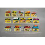 14 boxed Matchbox 1-75 series 'Superfast' models, including 20 Lamborghini,