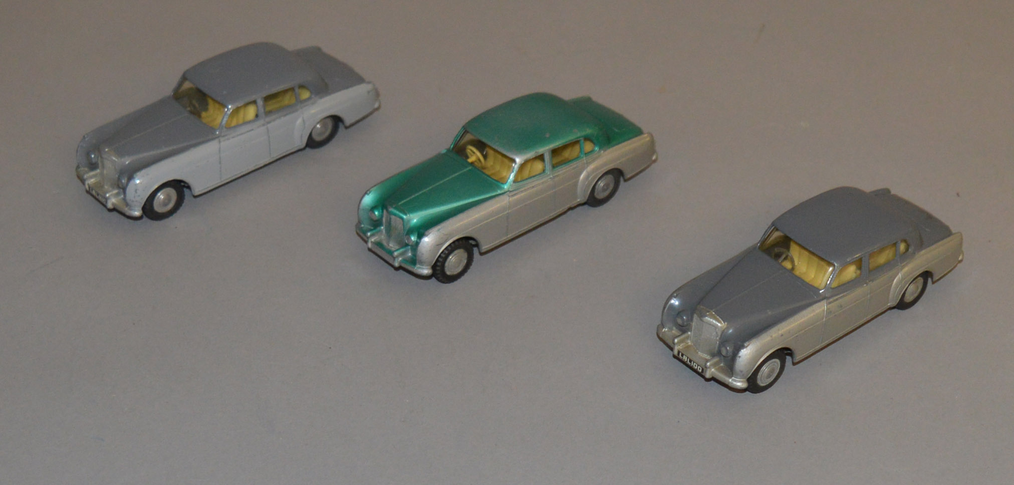 3 Tri-ang diecast model vehicles from their 'Spot-On' range,