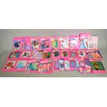 31 Barbie doll clothing / accessories sets, which includes; Ken Active Wear, Barbie Ski Fun,
