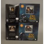 2Star Wars boxed collectable mini busts,