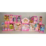 19 Barbie dolls by Mattel, which includes; Scooby Doo Daphne, Wee 3 Friends set,