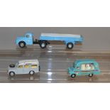 3 Tri-ang diecast model vehicles from their 'Spot-On' range, in 1/42 scale,