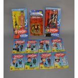 A selection of boxed and carded Vivid Imaginations 'Captain Scarlet' action figures (two boxed and