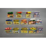 14 boxed Matchbox 1-75 series 'Superfast' models, including 8, 14, 33 Lamborghini, 36 Opel, 47,