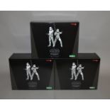 3 boxed Star Wars Stormtrooper 2 packs, all 3 are still sealed in original boxes (3).