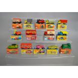 14 boxed Matchbox 1-75 series 'Superfast' models, including 7 VW Golf, 15 Fork Lift,