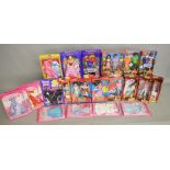 12 Disney dolls by Mattel, which includes; High School Musical 1 & 2, Sleeping Beauty,