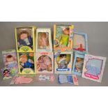 A mixed lot of dolls which includes, Cabbage Patch Kids, Cabbage Patch Kids Baby,