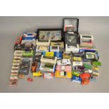 A quantity of boxed diecast and plastic models in a variety of different scales by Corgi, Schuco,