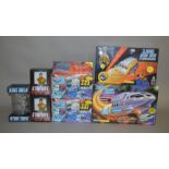 7 Star trek boxed figures and vehicles including Playmates Next generation Shuttlecraft,