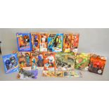 9 Action man dolls by Hasbro, which includes; Street Combat, Super Ninja, Krunch etc,