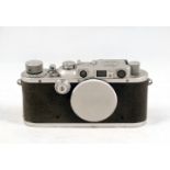 Chrome Leica IIIa Body #199383. (wear to base plate and edges, hence condition 5/6F).