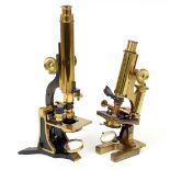 Two Good Brass Microscopes.