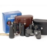 Zeiss Fernglas Dekarem 10x50 Binoculars. (condition 4E) with case and in makers box.