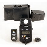 Minolta Auto Meter IIIF Flash & Ambient Meter with Spot Attachment. (condition 5E).