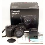 Black Panasonic Lumix GX7 Kit. With camera body & 20mm f1.7 ASP lens. (condition 4E).