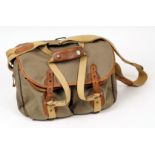 Billingham Outfit Bag. With internal dividers. Some wear to carry straps.
