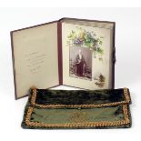 Edwardian Photo Album with Cabinet & CDV & Other Photographs.