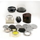 Quantity of Leica Accessories to Include Caps, Filters, Hood & a Universal Finder.