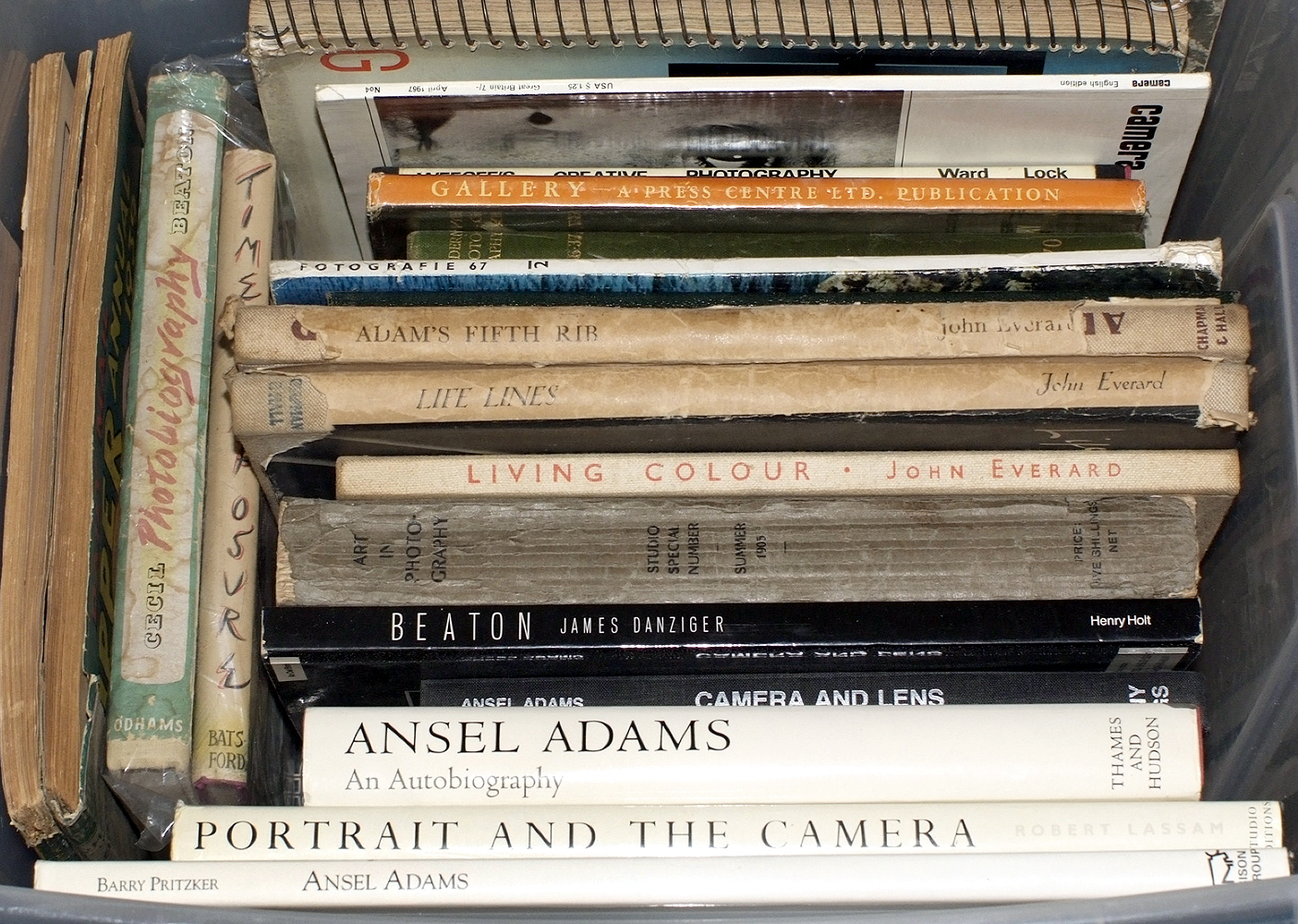 Photographic Books inc Ansel Adams & Cecil Beaton Monographs etc.