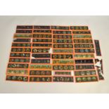 Group of 40+ Magic Lantern "Strip" Slides. Some damaged, but most in good condition.