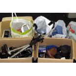 HUGE Collection of Photographic Accessories in Several Large Boxes.