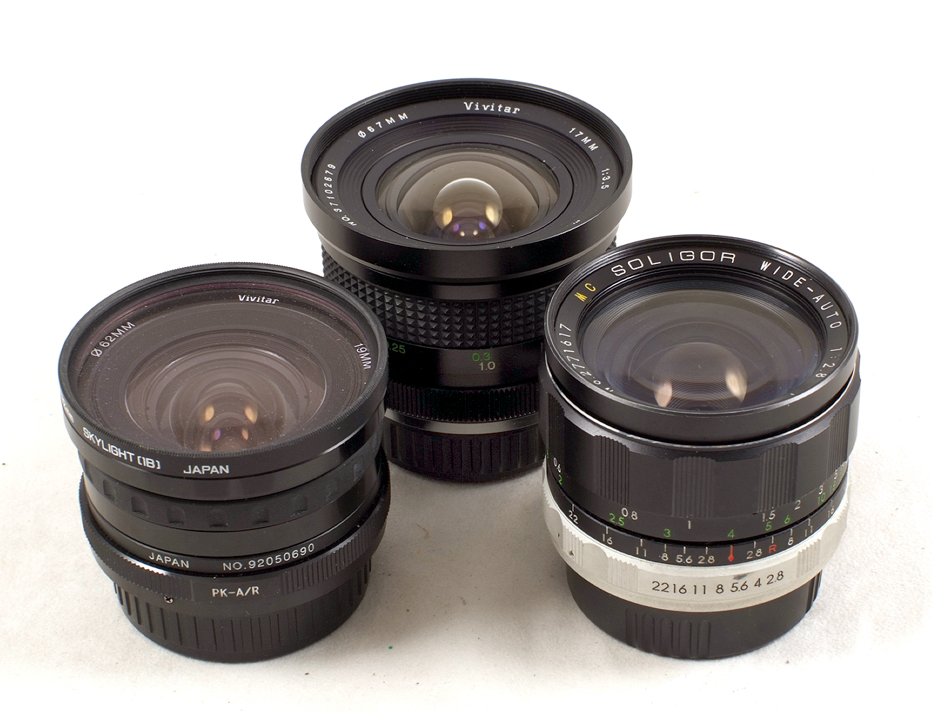 Pentax Ultra Wide Angle & Other Lenses. To include Vivitar 17mm f3. - Image 2 of 2