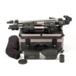 Centon 15-45x60 Zoom Spotting Scope Set. In fitted metal case with soft pouch and compact.