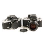 Nikon F2A & F2 Cameras.