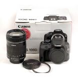 Canon EOS 100D DSLR Kit.