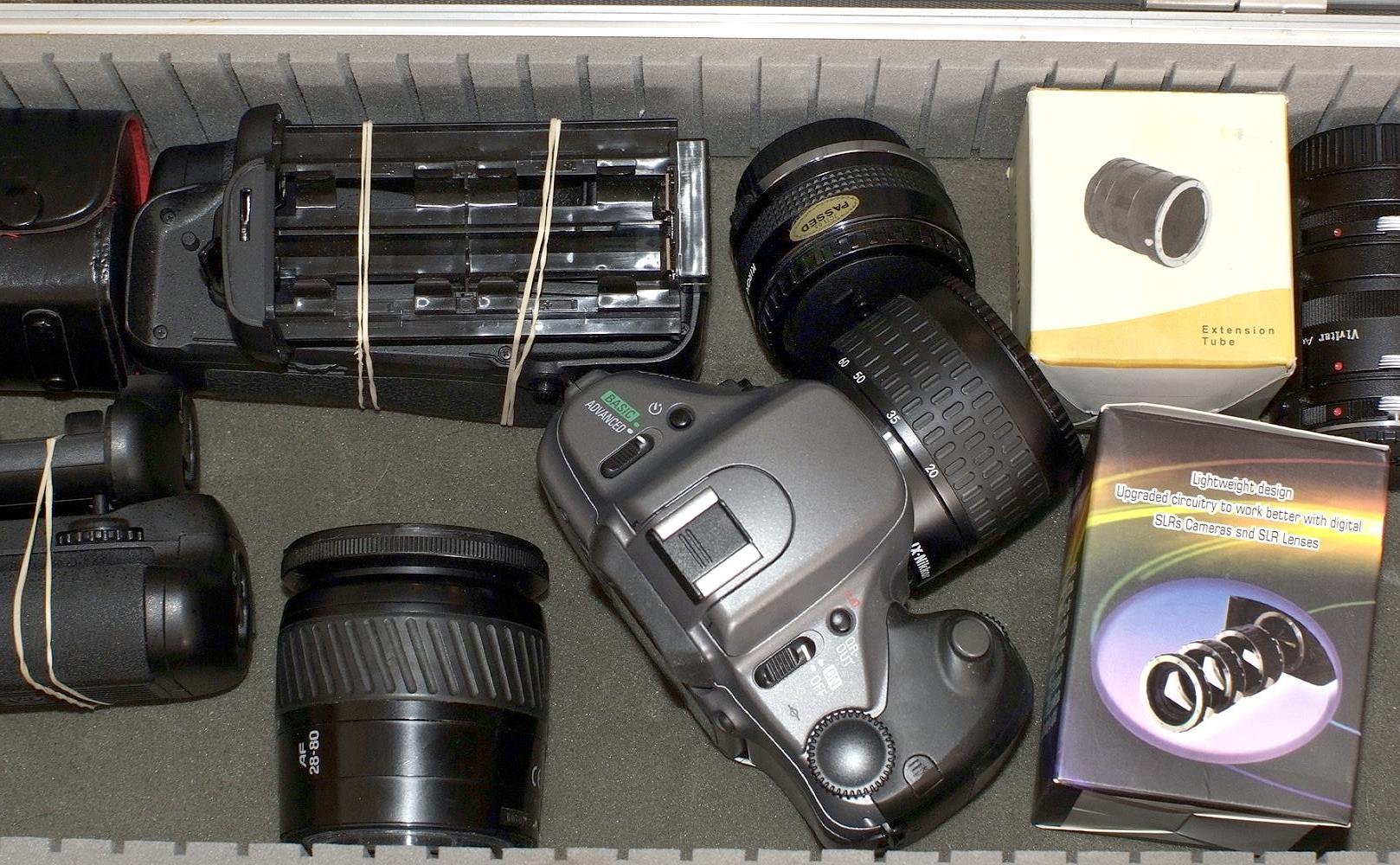 Large Selection of Film Cameras, Lenses & Accessories. - Image 3 of 7