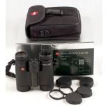 Black Leica Ultravid 8x32 BR Binoculars.