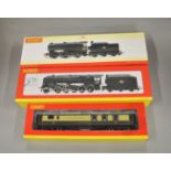 OO Gauge. 2 boxed Hornby Locomotives, R2105A BR 2-10-0 Class 9F '92108', R2344 BR 0-6-0 Class Q1 '