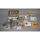 A collection of Warhammer boxed items which includes; A carded Chaos Warrior Components which is