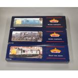 OO Gauge. 3 boxed Bachmann Locomotives, 32-950 Standard 4MT BR black '76053' BR1B Tender, 32-7776K