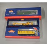 OO Gauge. 3 boxed Bachmann models, 31-266 Motor Luggage Van (DCC), 36-165 Plasser Tamper Machine (