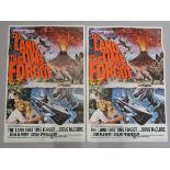 The Land that Time Forgot Original British double-crown film poster with art by Tom Chantrell