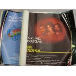 Collection of Quad film posters some rolled and some folded titles include - China Syndrome, The