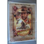 Indiana Jones and the Last Crusade (1989) original Italian one-panel film poster (39 x 55 inch)