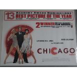 Chicago UK quad film poster in excellent rolled condition, 30 x 40 inch. (1)